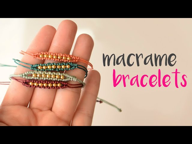 How to make a bracelet#bracelet #handmade #handrope #tutorial #marcram