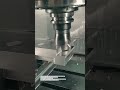 High-Precision CNC Chamfer Milling Process on Aluminum Block