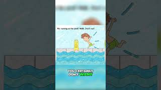 Pool Safety Tip 4: No running at the pool!! ππ¨
