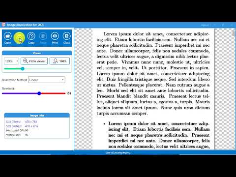 Download Image Binarization for OCR - Cleaner Text Recognition