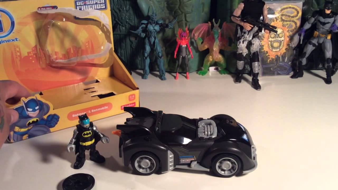 Imaginext DC Super Friends Batman & Batmobile !!!