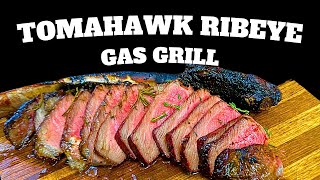 Dry Aged Tomahawk Ribeye On A Gas Grill | How To Cook Steak