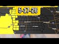 Tornado watch issued for northern Iowa