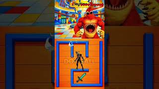 Poppy Playtime 5 Minecraft Sword Maze Battle: Prototype VS Chum Chompkins 😱 #shorts #mazechallenge
