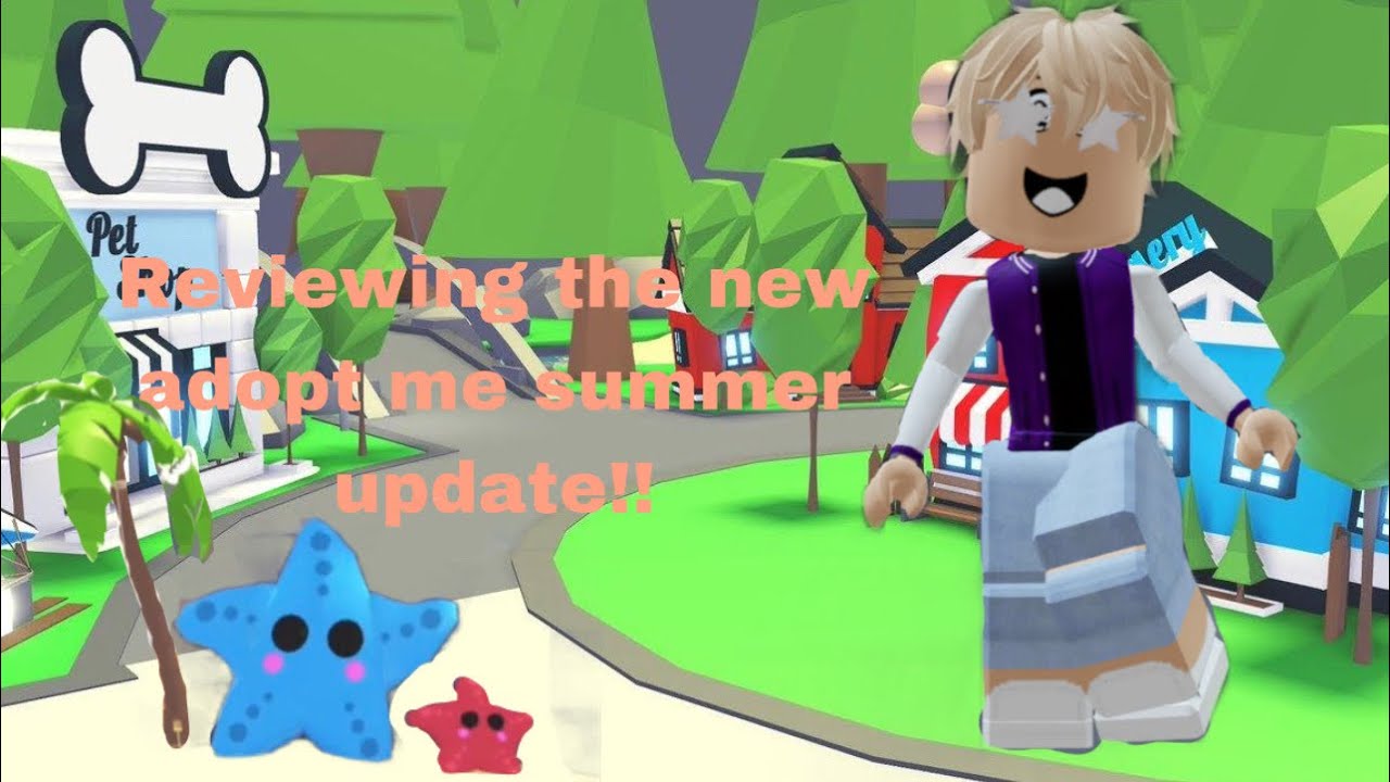 Reviewing The New 2023 Summer Adopt Me Update Youtube 