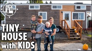Modern TINY HOUSE with Kids! They Saved Big on Mortgage by Downsizing their Home Modern TINY HOUSE with Kids! They Saved Big on Mortgage by Downsizing their Home