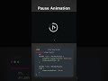 ✨ Play/Pause Animation