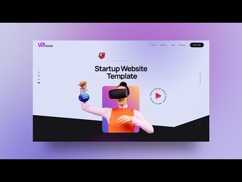 Startup Website Template For WordPress