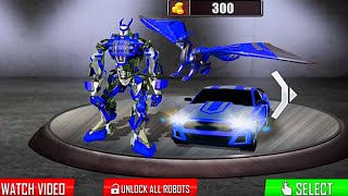 Dragon Robot Car Transform: Mega Robot Transforming Game 2021 - Android Gameplay screenshot 5