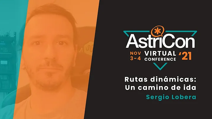 Rutas dinmicas: Un camino de ida  Sergio Lobera