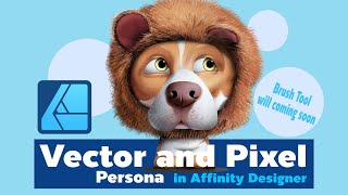 Affinity Designer : Vector and Pixel Persona.