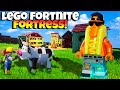 Building a Survival Fortress in Lego Fortnite!