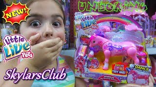 Sparkles Dancing & Lights Up Unicorn by Little Live Pets