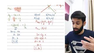 AS level Math P1 - Coordinate Geometry - Past Paper Question