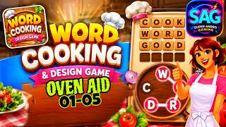 WORD COOKING and Design Game OVEN AID 1 2 3 4 5 screenshot 5