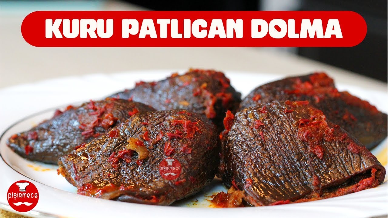 Kuru Patlıcan Dolması Videosu Kuru Patlıcan Dolması Videosu