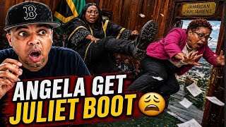 Juliet Gave Her Di Boot  Poor Angela 