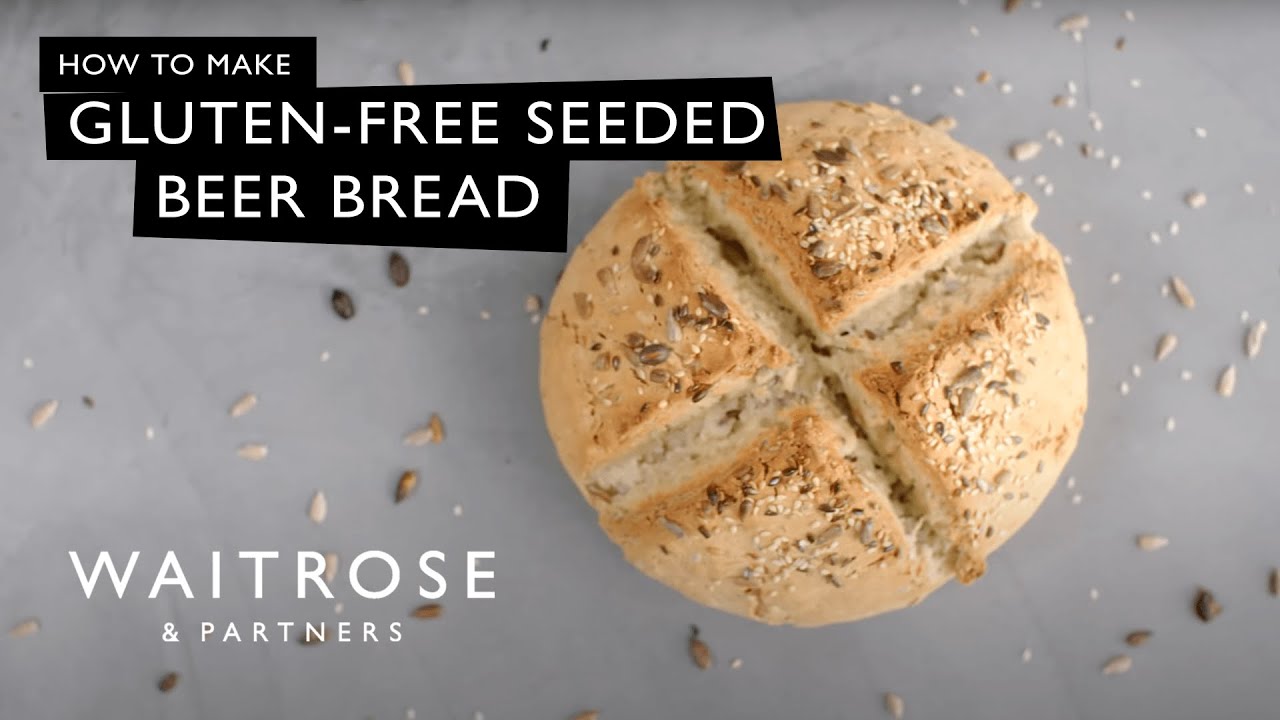 How To Make GlutenFree Seeded Beer Bread Waitrose YouTube
