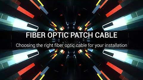 Premium Fiber Optic Patch Cables | Black Box®