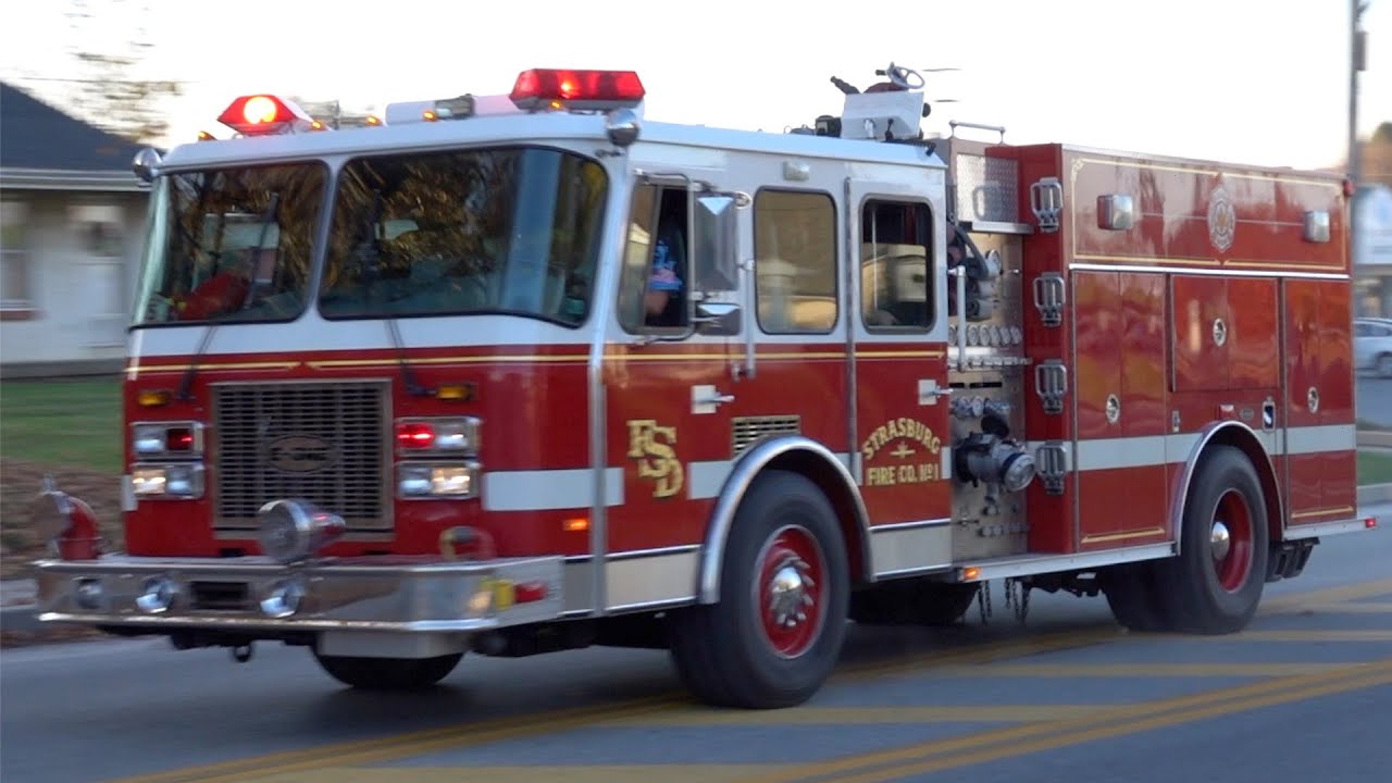 Strasburg Fire Company Rescue 5 Responding YouTube
