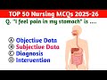 Top Nursing Process MCQs | NEET MDCAT | NTS | Nursing Entry Test | Competitive Exams