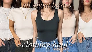 BEST BASICS TRYON CLOTHING HAUL (all under P500!)  • Joselle Alandy