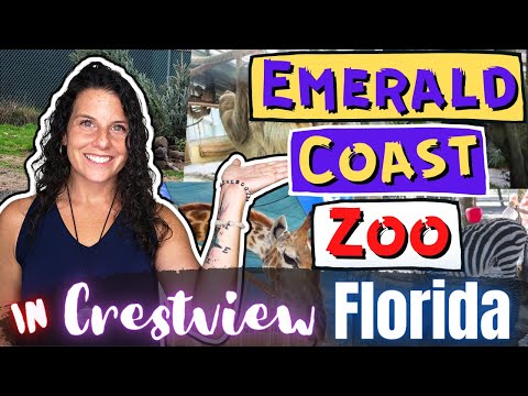 Exploring Emerald Coast Zoo in Crestview Florida | Trip to Crestview Zoo