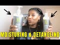 Moisturizing Wash Day | Design Essentials Almond and Avocado Line Review on my Low Porosity Hair