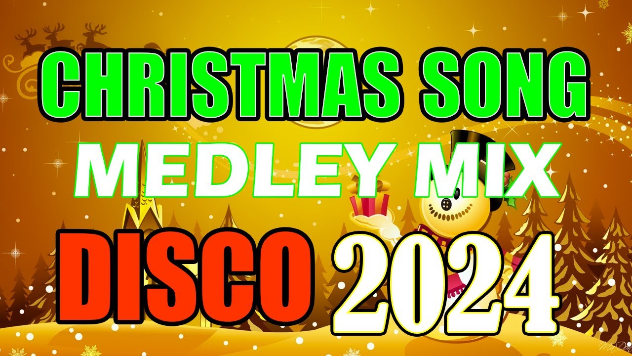 DISCO Christmas Songs DISCO MegaMix 2024 🎅 BEST SONGS OF CHRISTMAS
