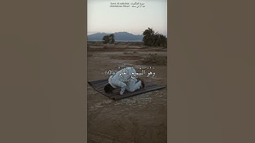 #عبد_الرحمن_مسعد #سورة_العنكبوت فيديو قرآن كريم بصوت عبد الرحمن مسعد | حالات واتساب