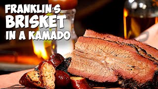 I Made Aaron Franklin's Brisket in a KAMADO GRILL  Louisiana Grill Brisket