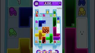 Drop Away level 681 Solution Walkthrough