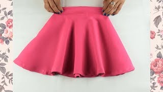 Como Hacer Falda Para Niñas Fácil Paso A Paso