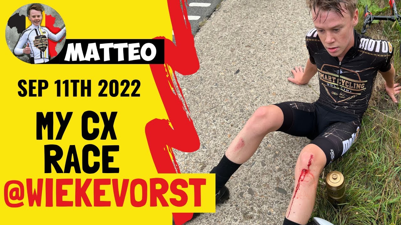 CYCLOCROSS RACE @ WIEKEVORST (BELGIUM) - U17 - GoPro LAP on board BIKE