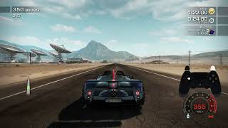 Vanishing Point 1:11.33 With Dpad Pagani Zonda 😱 NFS Hot Pursuit Remastered