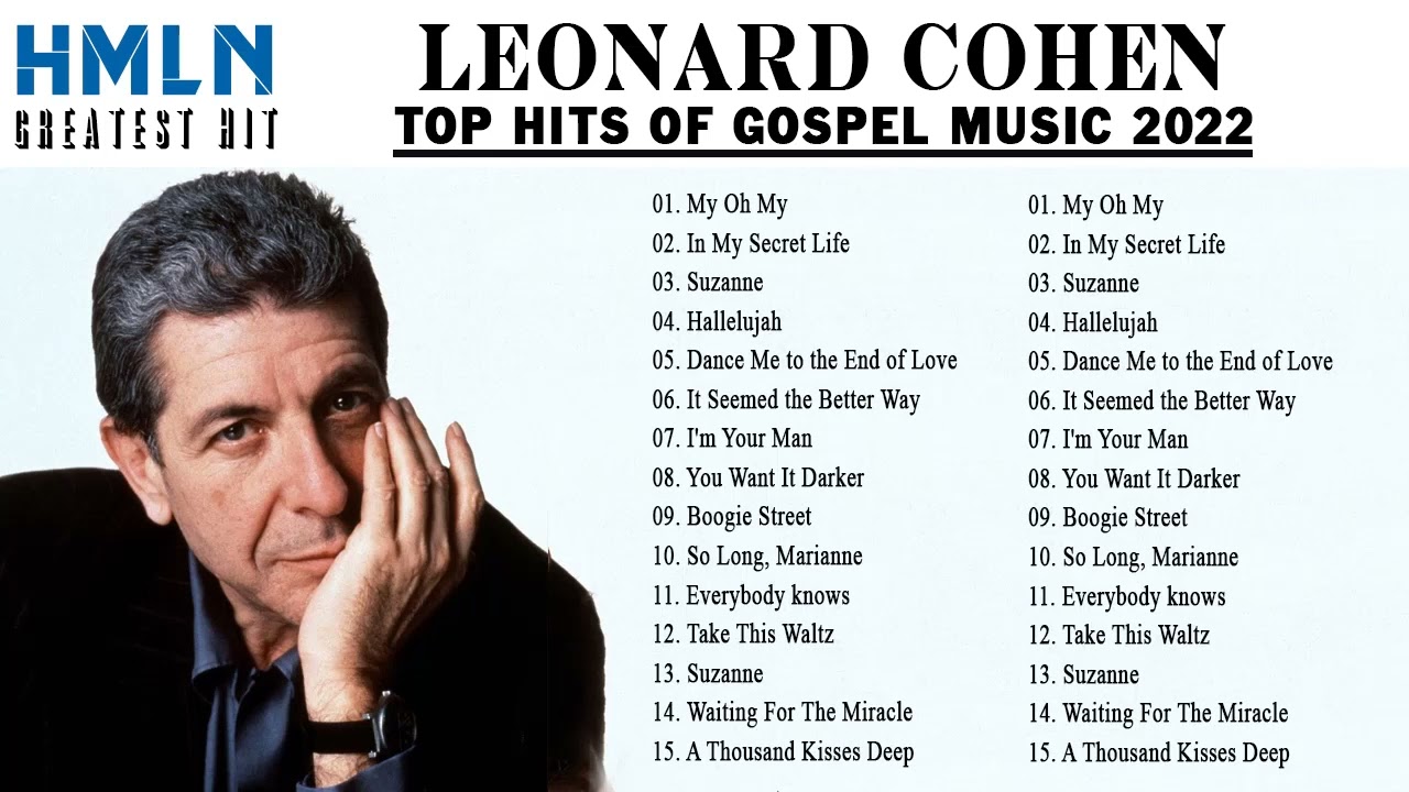 Leonard Cohen Greatest Hits Full Album - The Best Of Leonard Cohen