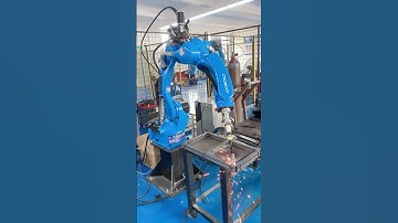 China Warehouse 6 Six Axis Industria Welding Robot MIG Welding Equipment