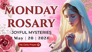 HOLY ROSARY  MONDAY 🟠JOYFUL MYSTERIES OF THE ROSARY🌹 MAY 20, 2024 | COMPASSION AND MOTHERLY LOVE