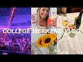 COLLEGE WEEKEND IN MY LIFE (mixer, happy hours, & concert!)