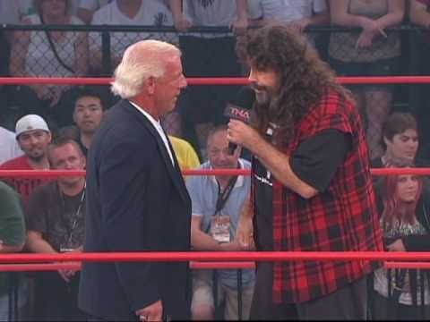 Ric Flair and Mick Foley Face To Face