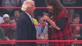 Ric Flair and Mick Foley Face To Face