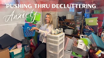 Basement Playroom Declutter: Pushing through Anxiety to Take My Space Back