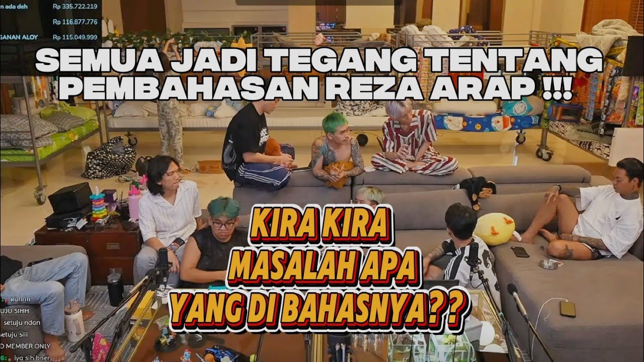 REZA ARAP MEMBAHAS PERMASALAHAN MEMBUAT SEMUA NYA JADI PANIK !!! #marapthonthelasttale #marapthons3 