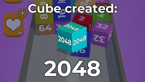 2048 - Chain Cube Gameplay