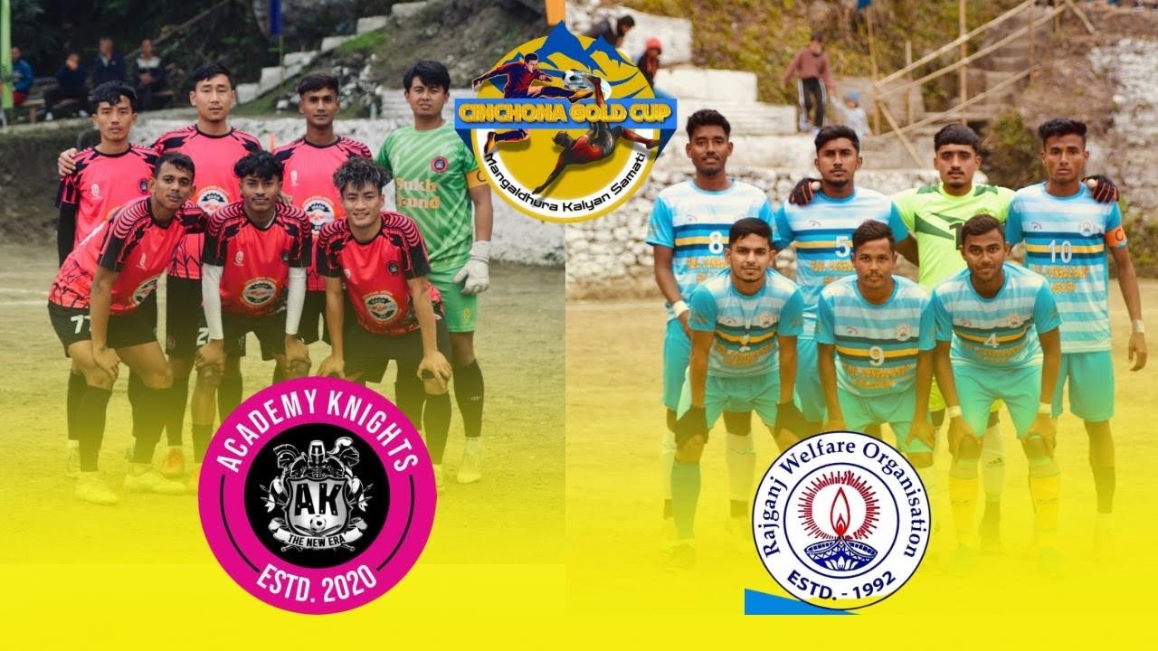 (AK GANGTOK VS RAJGANJ JALPAIGURI) Cinchona Gold Cup 7th match at sangseer kaman Mangaldhura.