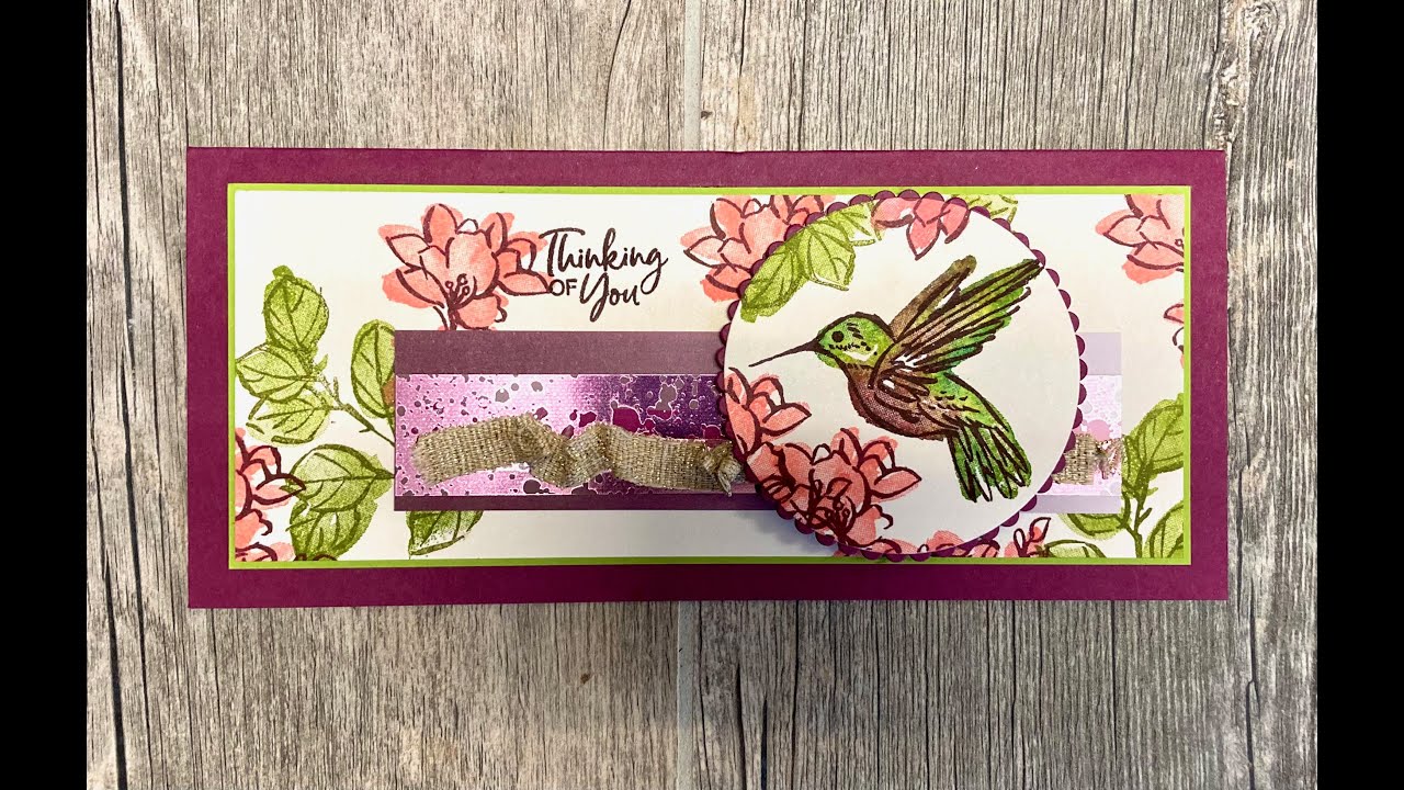 Stampin' Up! A Touch Of Ink stamp set - YouTube