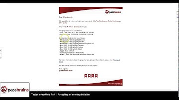 Tester Instructions 01: Accept Invitation