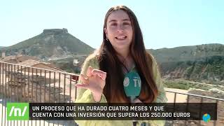 08/04/2025 La Torre Ermita de La Puebla de Mula reabre tras someterse a un proceso de restauración