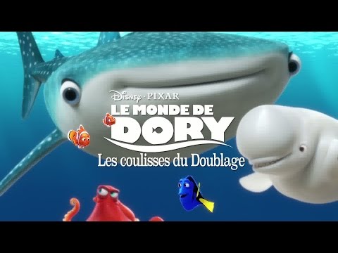 Le Monde de Dory - Making-of : Doublage avec les voix françaises I Disney