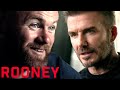 David Beckham and Gary Neville on Rooney